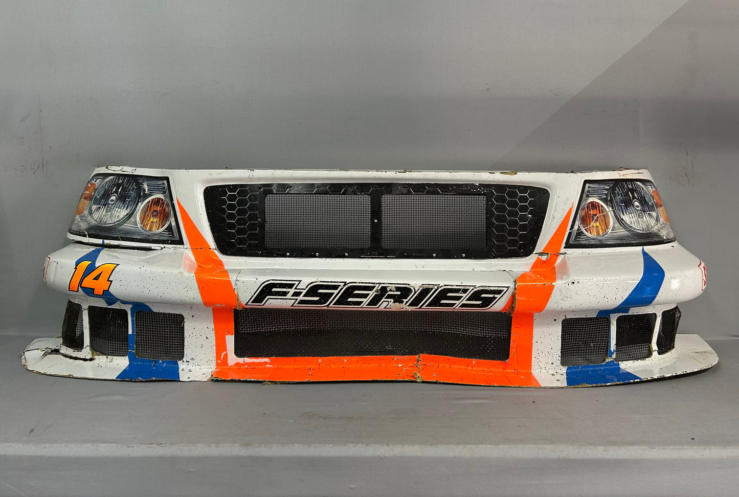 Rick Crawford #14 2006 Circle Bar Truck Corral Nascar Front Nose