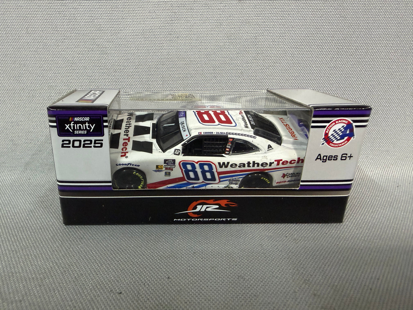 Connor Zilisch #88 2025 Charlotte Roval Win Weathertech Nascar 1/64 Diecast