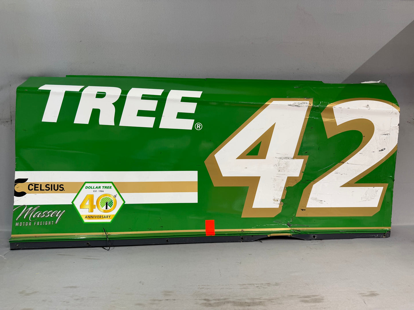 John Hunter Nemechek #42 2026 Dover All Star Dollar Tree Nascar Door Panel