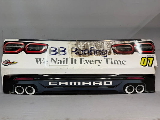 Patrick Emerling #07 2024 Kansas BB Roofing Nascar Rear Bumper
