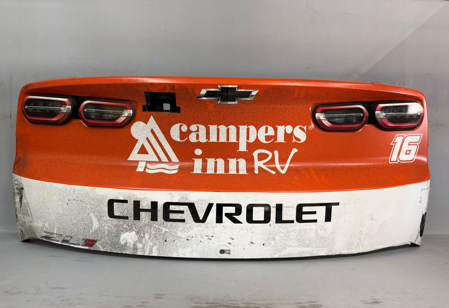 AJ Allmendinger #16 2026 Phoenix 1 Campers Inn RV Nascar Rear Bumper