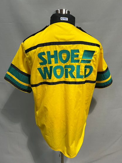 Dale Jarrett #32 Shoe World Nascar Pit Crew Shirt Size XL