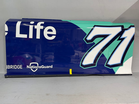 Michael McDowell #71 2025 Las Vegas Delaware Life Nascar Door Panel
