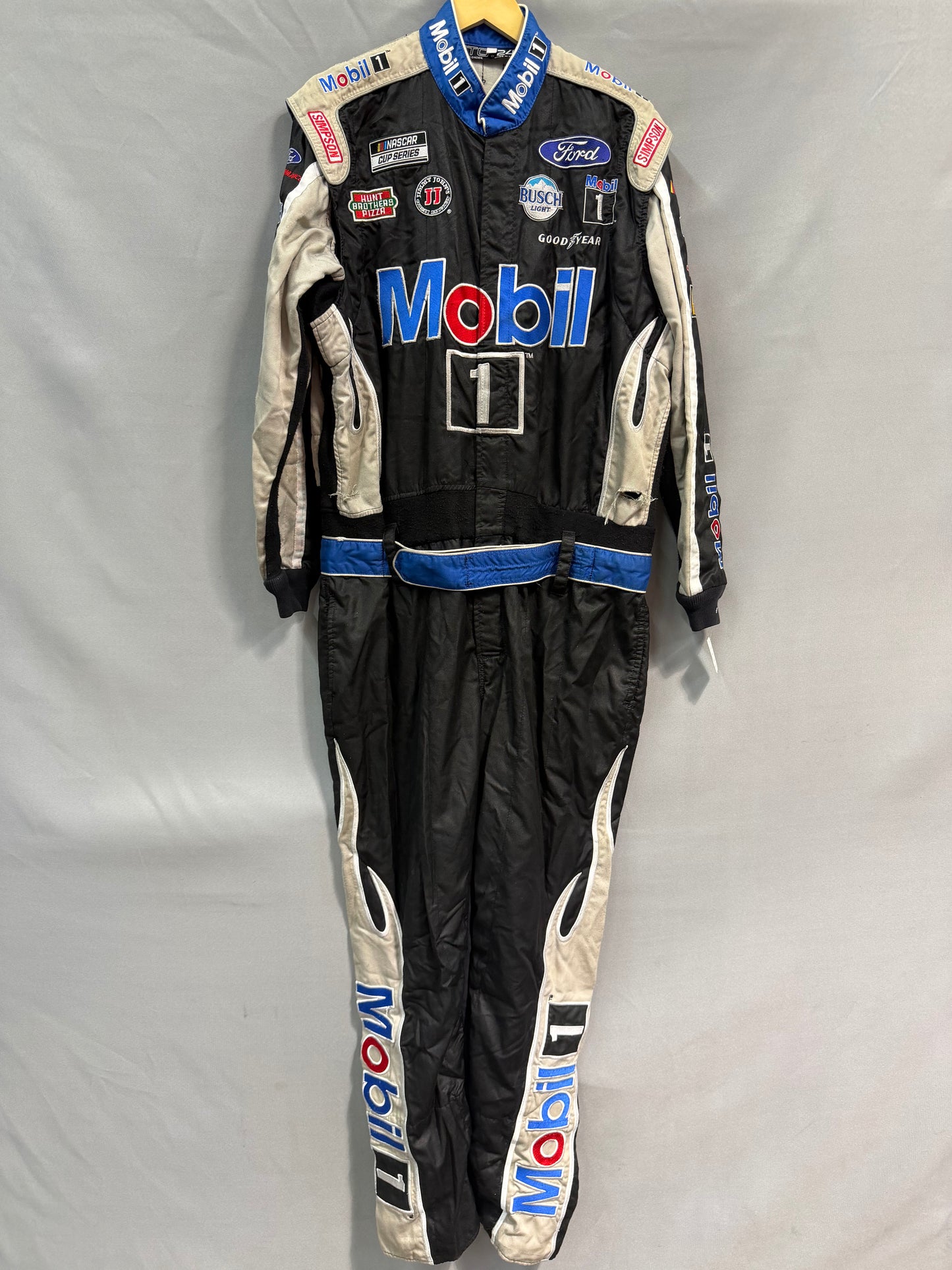 Kevin Harvick #4 Mobil 1 Nascar Crew Firesuit C-48 W-38 L-30