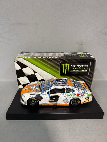 Chase Elliott #9 2019 Talladega Win Little Caesars Mountain Dew Nascar Autographed Diecast