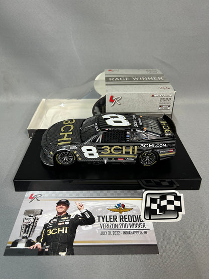 Tyler Reddick #8 2022 3CHI Indy Road Course Win Elite Nascar Diecast