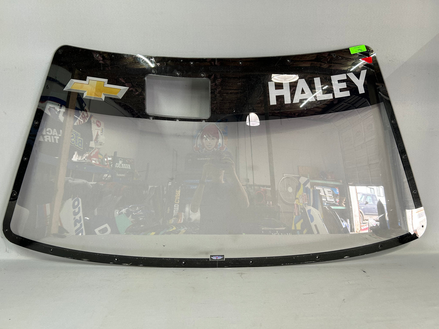Justin Haley #7 2025 Michigan Nascar Front Windshield