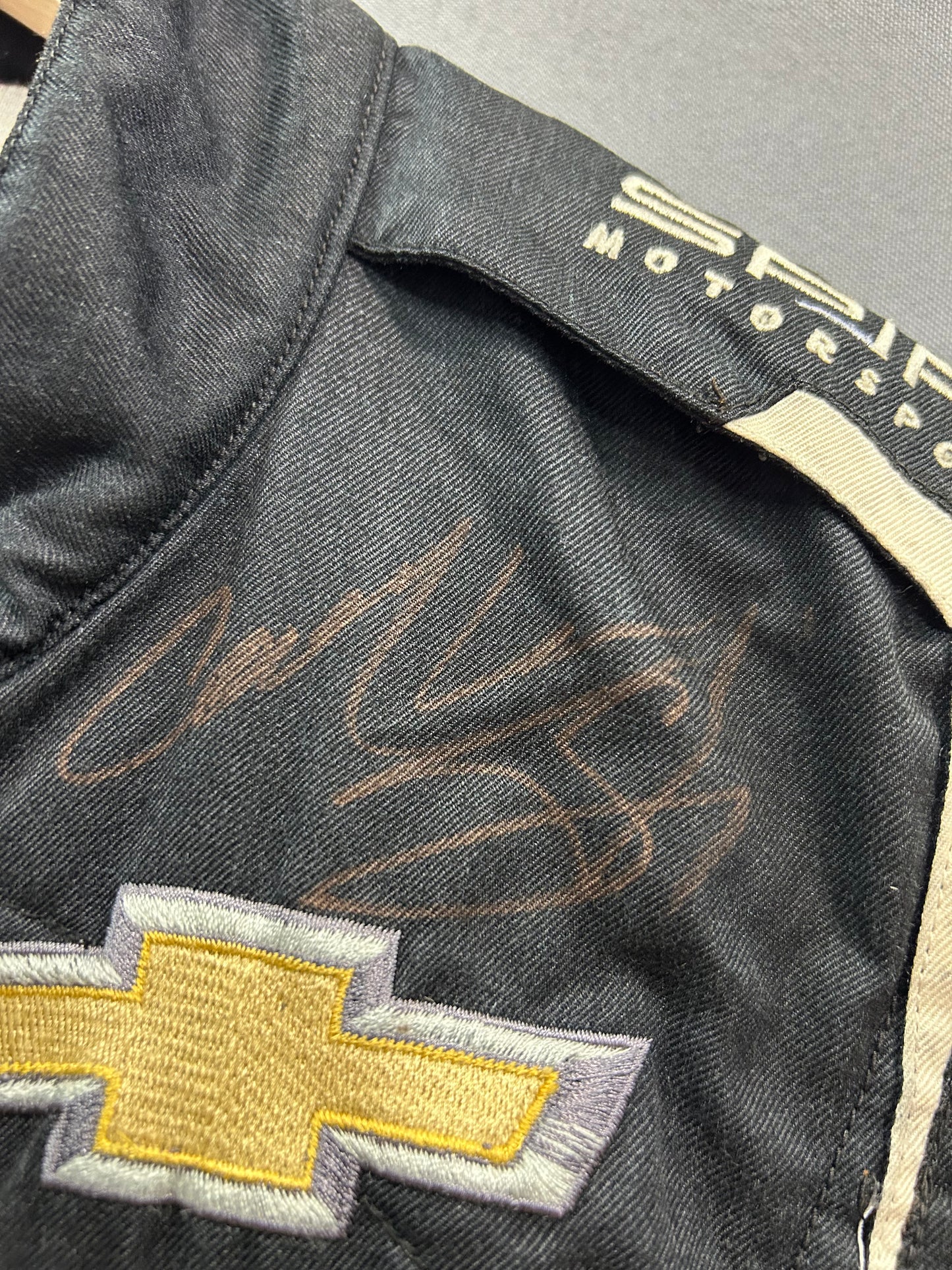 Corey Lajoie #7 2023 Autographed Spire Motorsports Nascar Crew Firesuit C-42 W-34 L-33