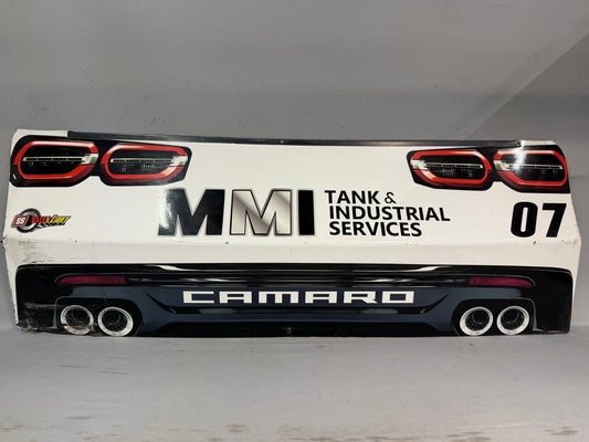 Patrick Emerling #07 2024 Phoenix MMI Tank & Industrial Services Nascar Rear Bumper