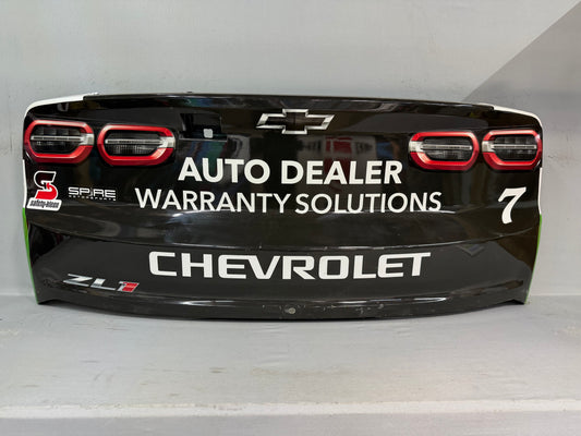 Justin Haley #7 2025 Kansas Nations Guard Nascar Rear Bumper