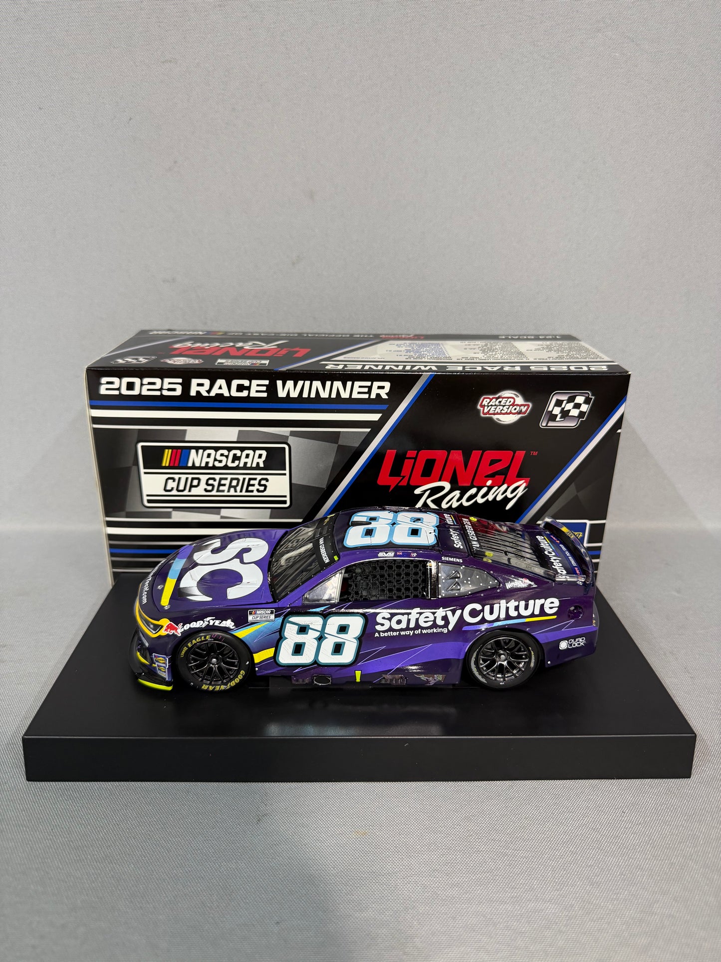 Shane Van Gisbergen #88 2025 Mexico City Win Safety Culture Nascar Diecast