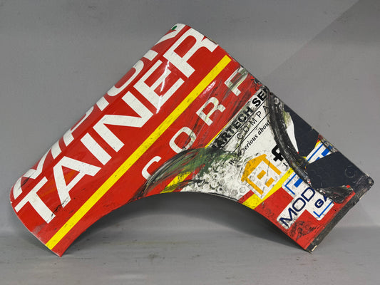 Daniel Dye #10 2025 Martinsville Champion Container Nascar Partial Quarter Panel