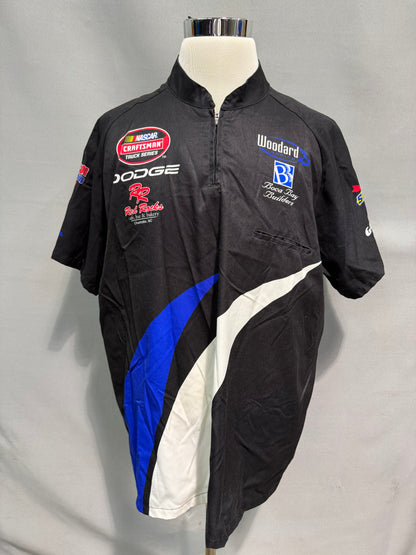 Woodard Racing Truck Series Dodge Nascar Crew Shirt Size XL