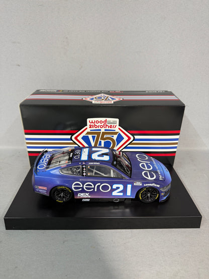 Josh Berry #21 2025 EERO Nascar Autographed Diecast