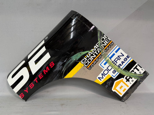 Daniel Dye #10 2025 COTA Heise LED Lighting Nascar Partial Quarter Panel