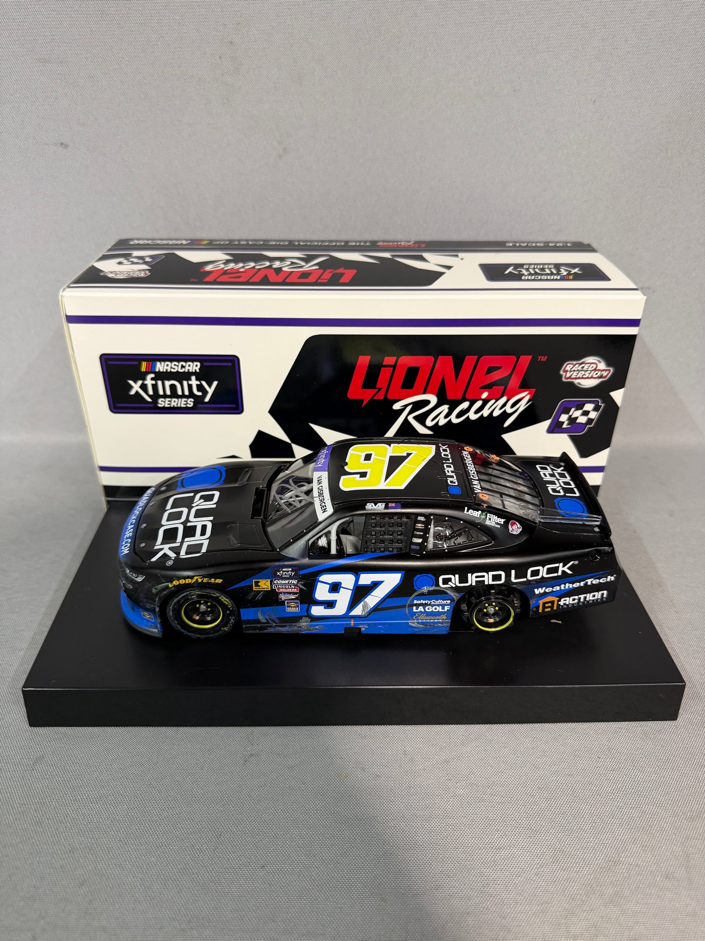 Shane Van Gisbergen #97 2024 Portland Win Quad Lock Nascar Autographed Diecast