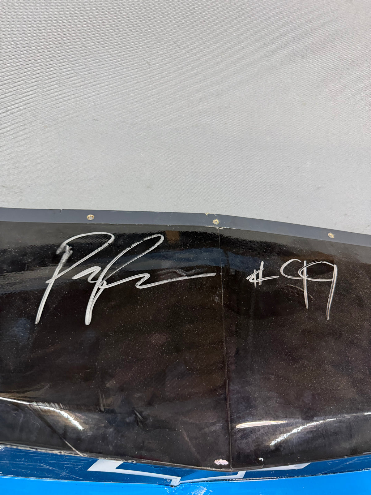 Parker Retzlaff #99 2026 Dover Funkaway Nascar Autographed Nose Center