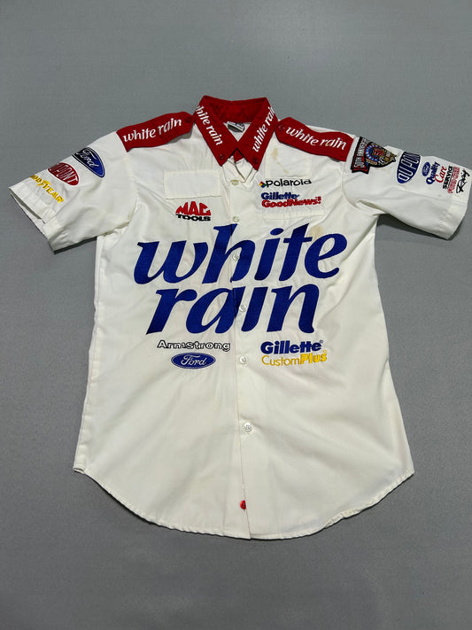 Dale Jarrett #32 1998 White Rain Nascar Crew Shirt and Pants