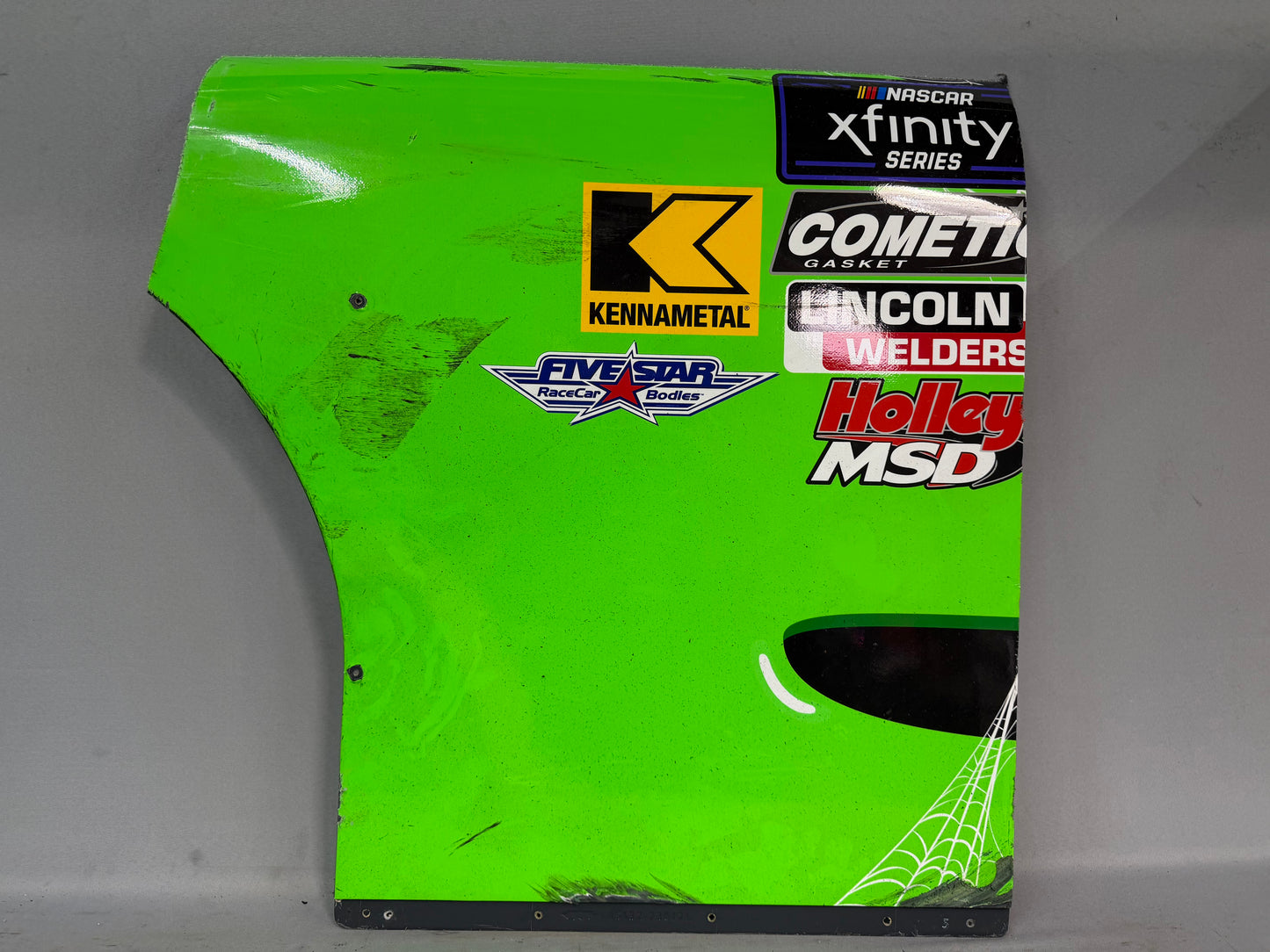 Brennan Poole #44 2025 Martinsville Toxic Waste Nascar Contingency Panel