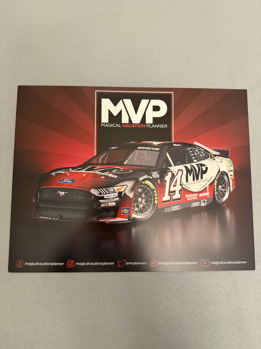 Chase Briscoe #14 2022 Magical Vacation Planner Nascar Hero Card