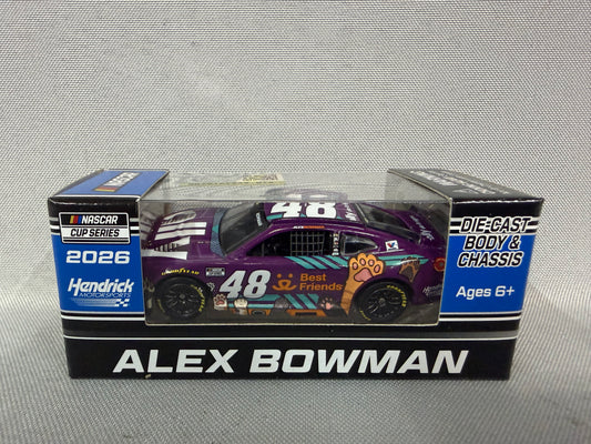 Alex Bowman #48 2026 Ally Best Friends Nascar 1/64 Diecast