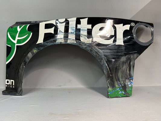 AJ Allmendinger #16 2025 Mexico City Leaf Filter Nascar Quarter Panel
