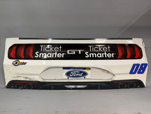 David Starr #08 2022 Darlington Ticket Smarter Nascar Rear Bumper