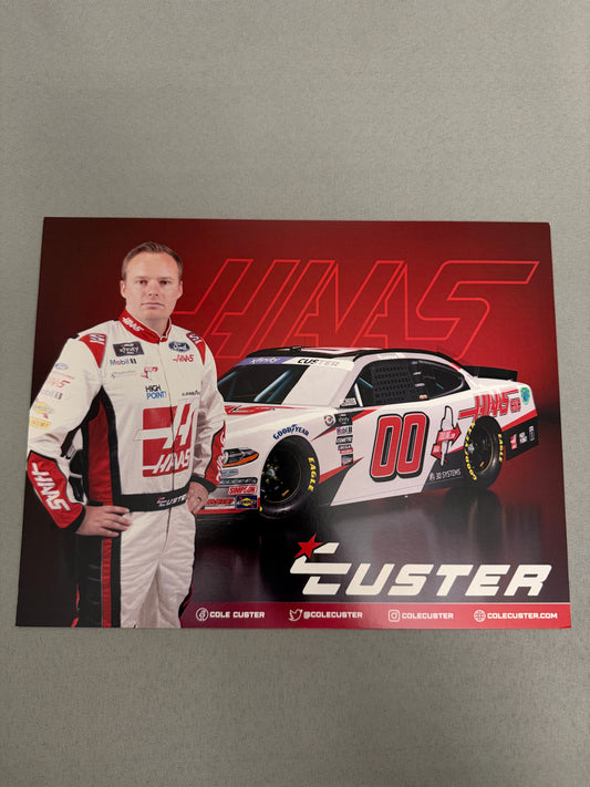 Cole Custer #00 2023 Haas Tooling Nascar Hero Card
