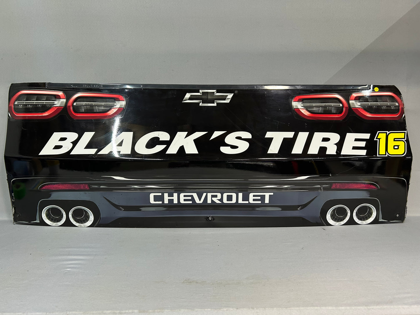 Christian Eckes #16 2025 Darlington Black’s Tire Nascar Rear Bumper