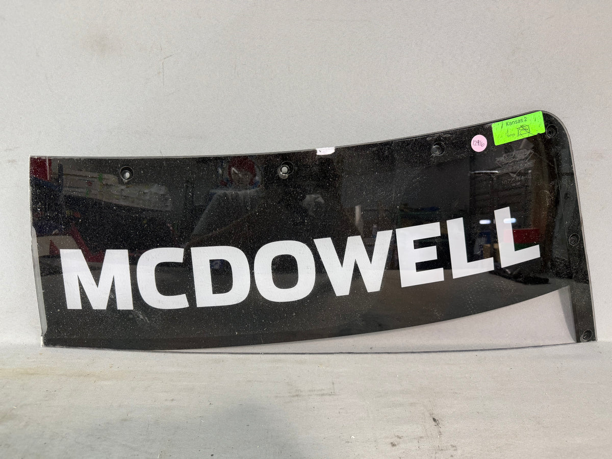 Michael McDowell #71 2025 Kansas 2 Nascar Windshield Banner