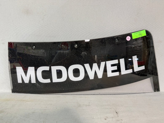 Michael McDowell #71 2025 Kansas 2 Nascar Windshield Banner