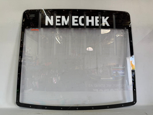 John Hunter Nemechek #42 2025 Las Vegas Nascar Rear Windshield