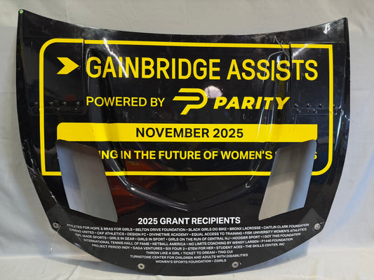 Justin Haley #7 2025 Talladega Gainbridge Assists Nascar Hood