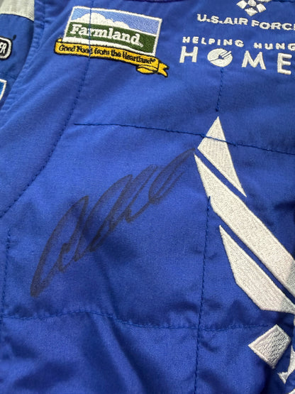 Aric Almirola #43 2012 Autographed US Air Force Nascar Driver Firesuit