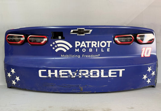 Ty Dillon #10 2026 COTA Patriot Mobile Nascar Rear Bumper