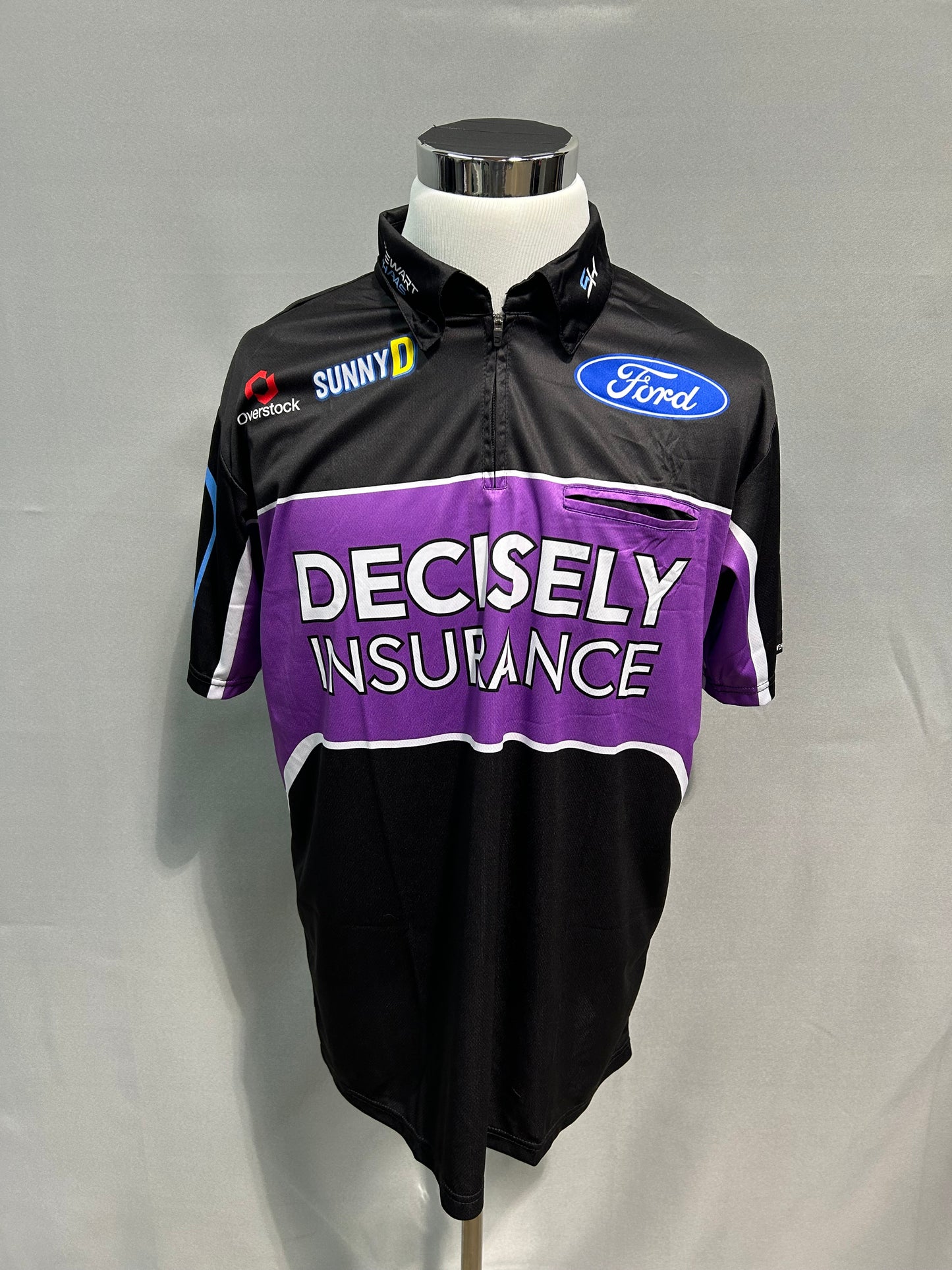 Josh Berry #4 2024 Decisely Insurance Nascar Crew Shirt