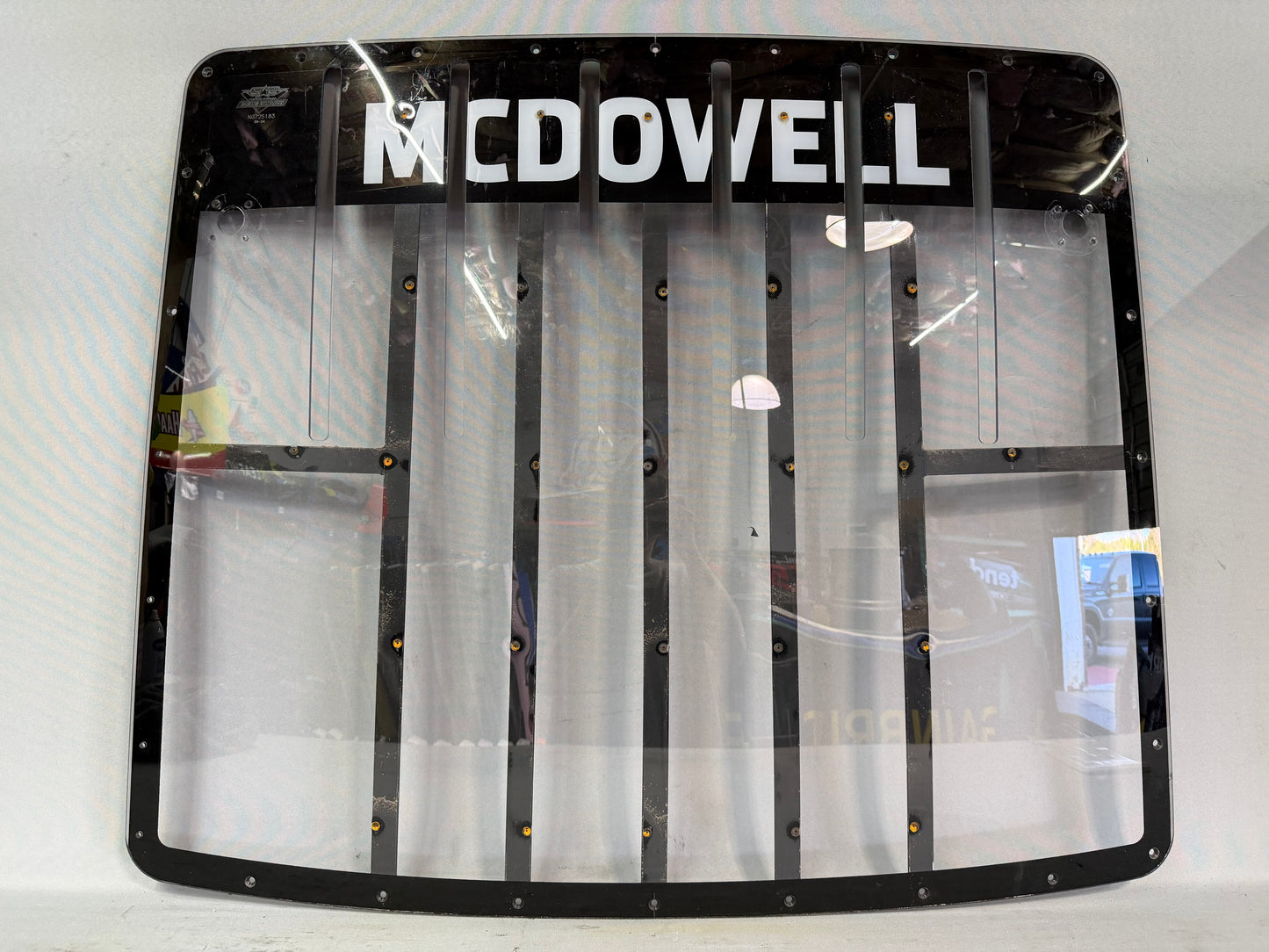 Michael McDowell #71 2025 Nascar Rear Windshield