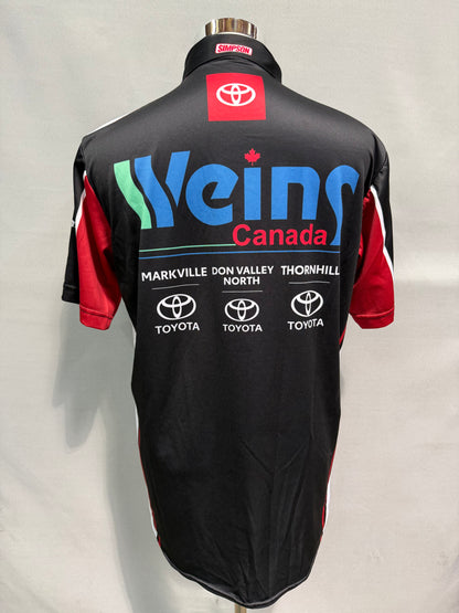 Austin Hill #61 2020 Weins Canada Nascar Crew Shirt Size Medium
