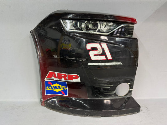 Austin Hill #21 2024 Chicago Dow Coatings Nascar Nose Corner