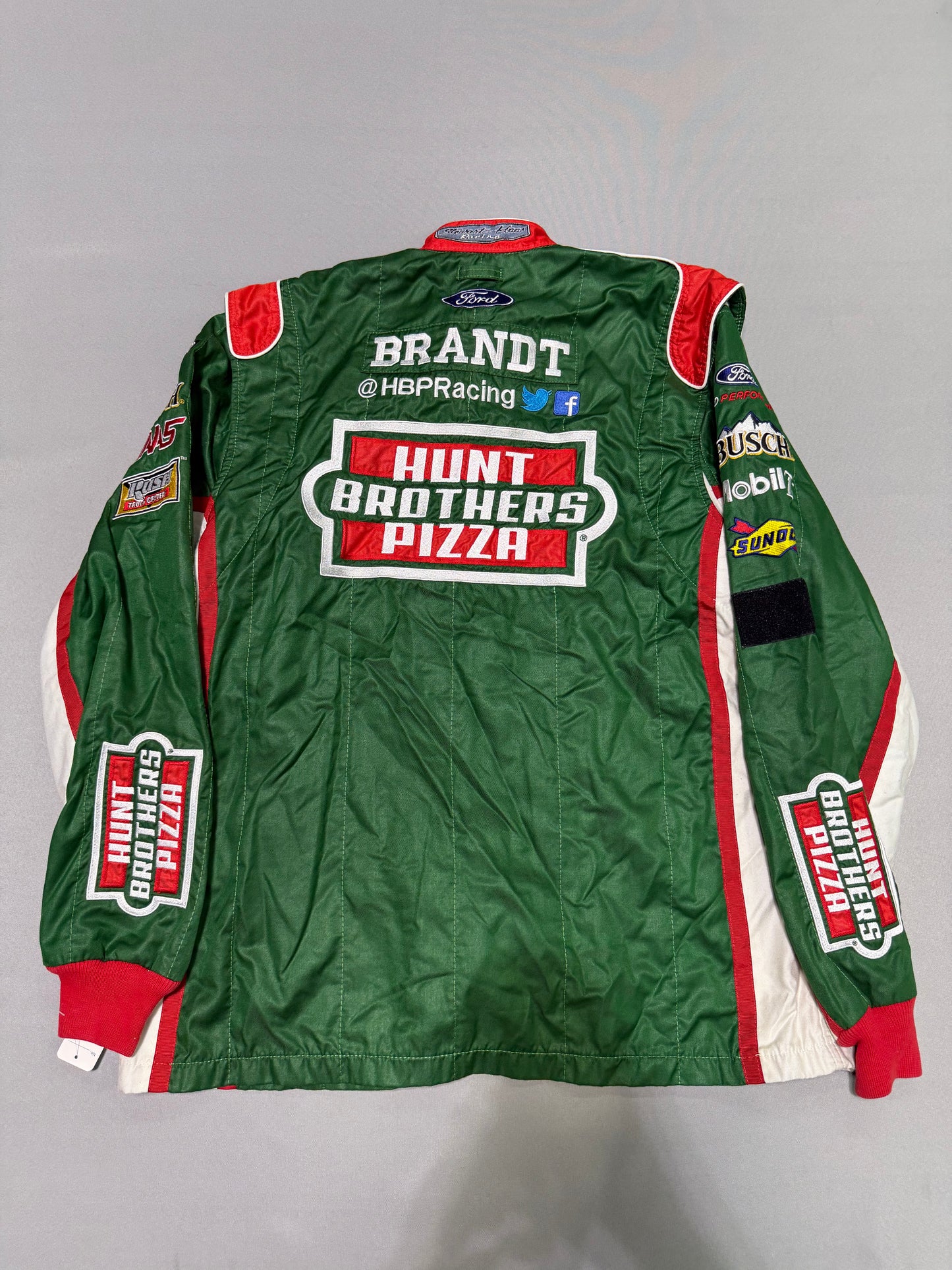 Kevin Harvick #4 Hunt Brothers Pizza Nascar 2 Piece Crew Firesuit C-48 W-38 L-30