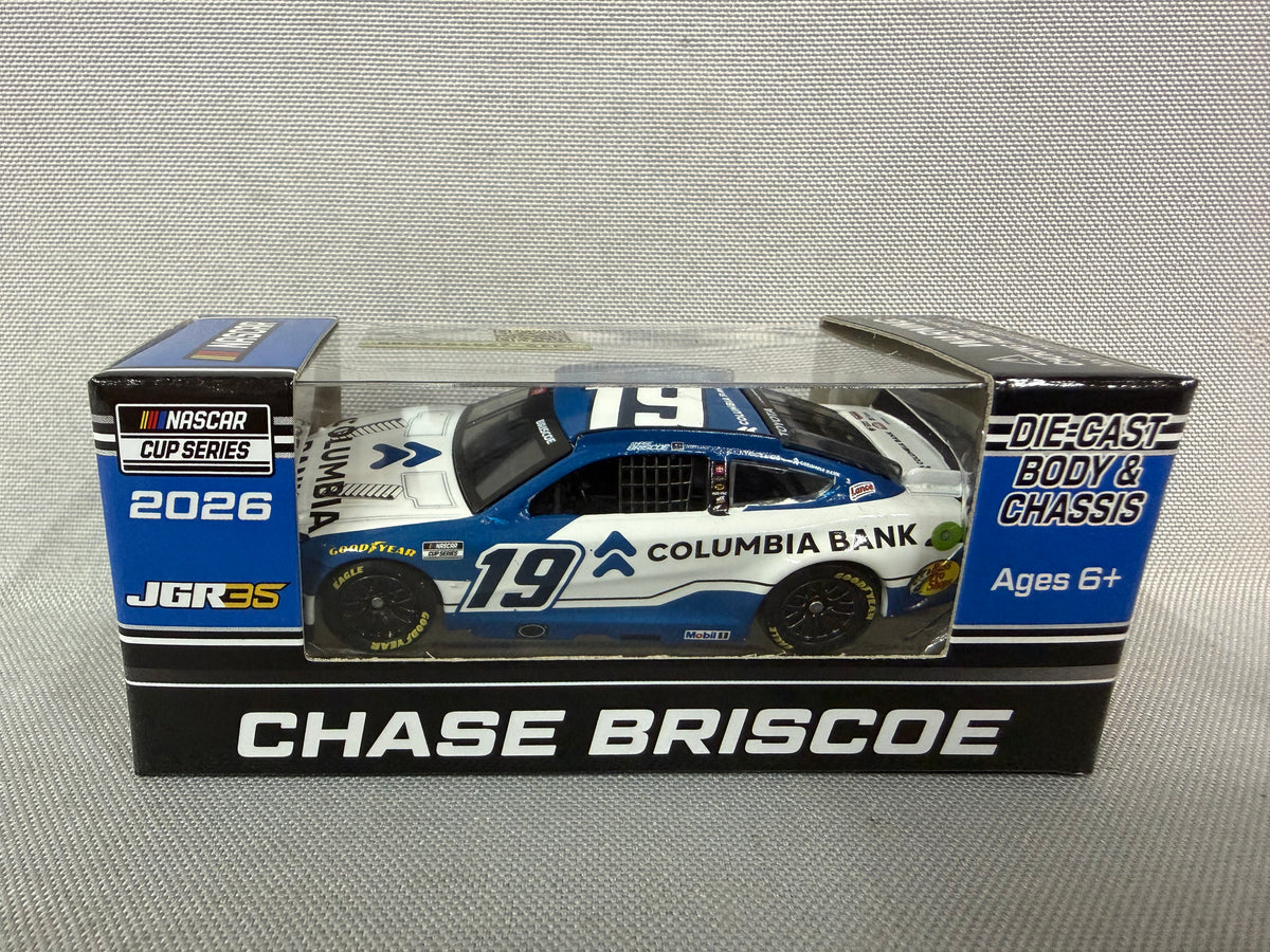 Chase Briscoe #19 2026 Columbia Bank Nascar 1/64 Diecast