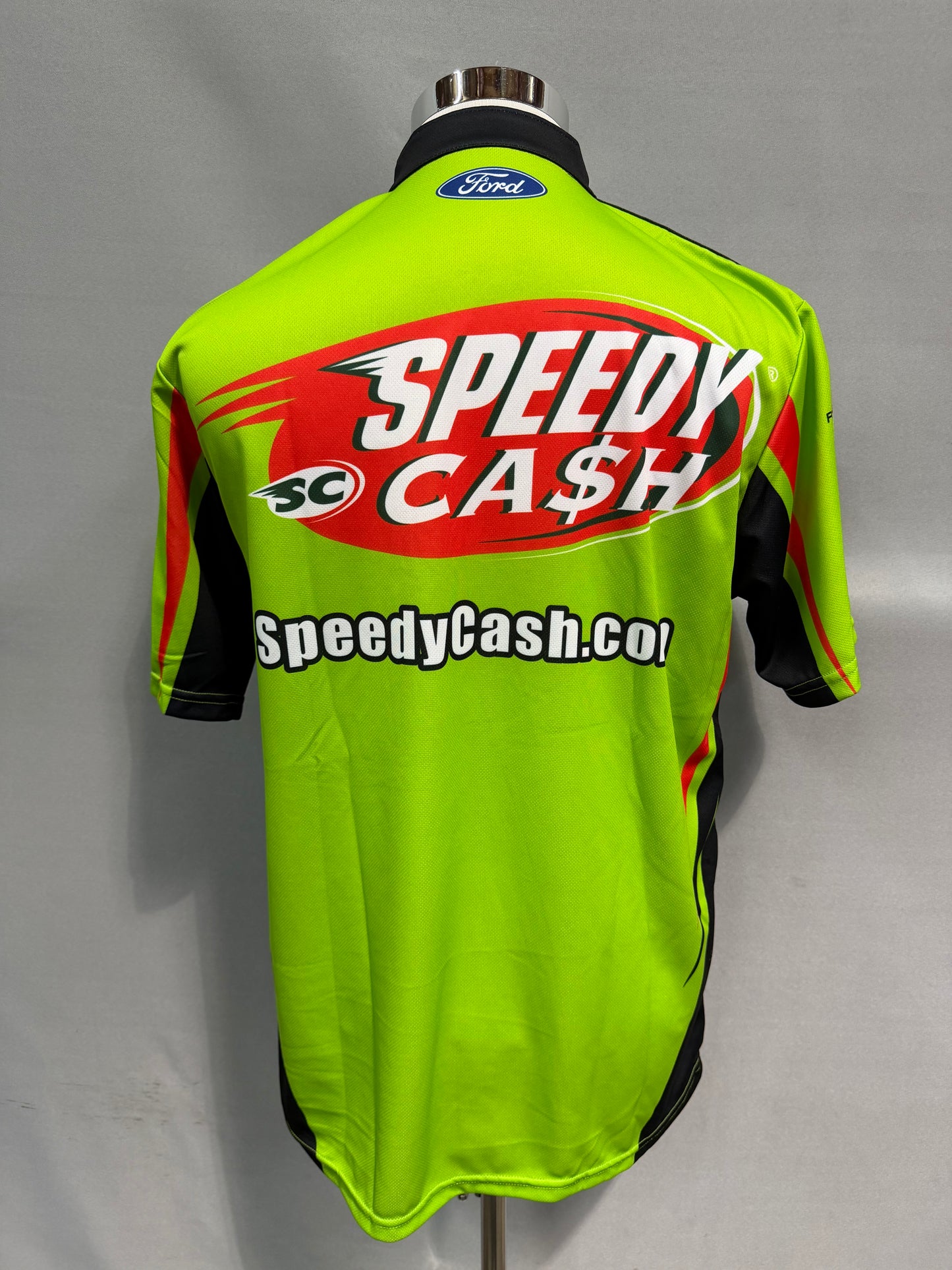 Zane Smith #38 2023 Speedy Cash Nascar Crew Shirt Size Medium