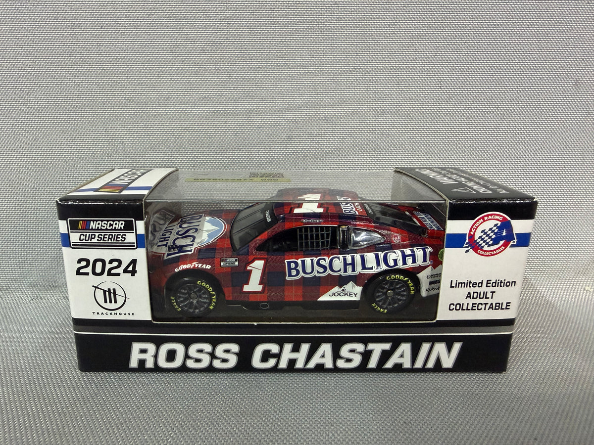 Ross Chastain #1 2024 Busch Light Flannel Nascar 1/64 Diecast
