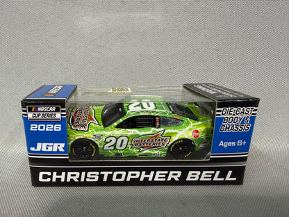 Christopher Bell #20 2026 Interstate Batteries Nascar 1/64 Diecast