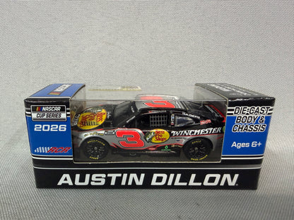 Austin Dillon #3 2026 Bass Pro Shops Winchester Nascar 1/64 Diecast