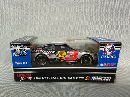 Austin Dillon #3 2026 Bass Pro Shops Winchester Nascar 1/64 Diecast
