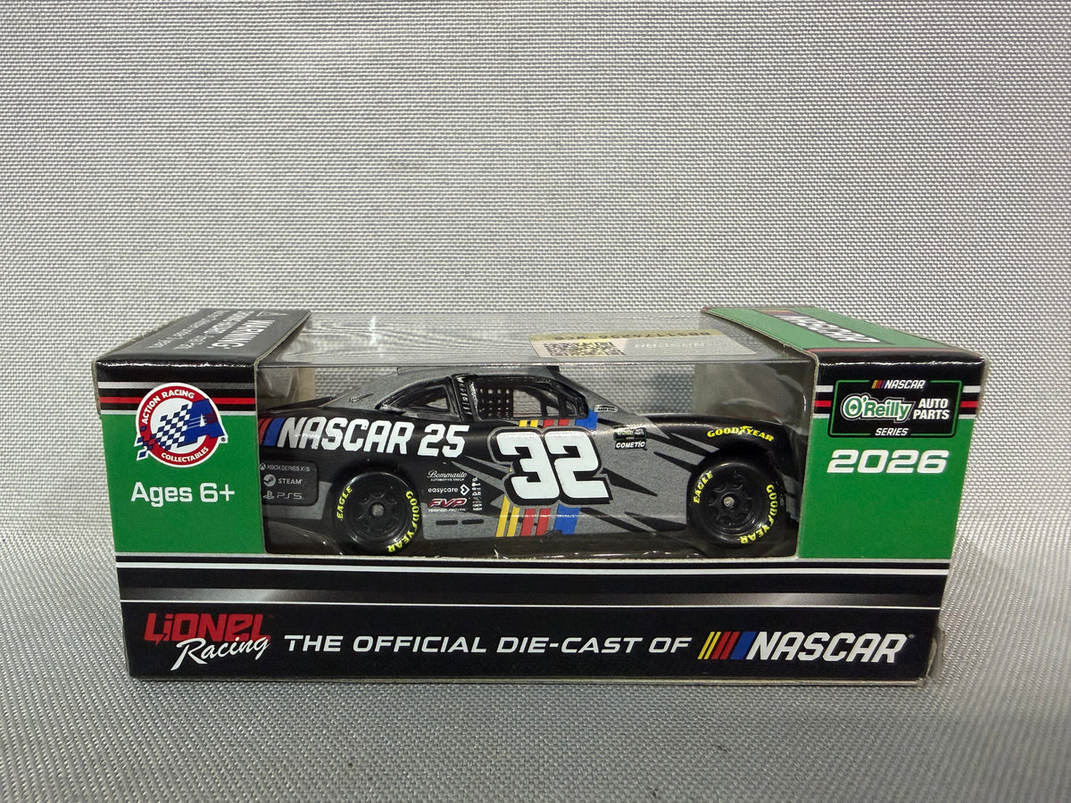 Rajah Caruth #32 2026 Iracing Nascar 25 Nascar 1/64 Diecast
