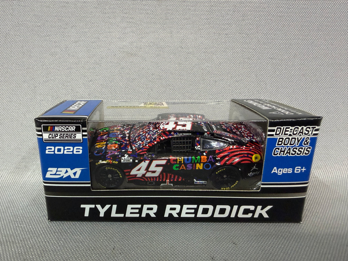 Tyler Reddick #45 2026 COTA Win Chumba Casino Nascar 1/64 Diecast