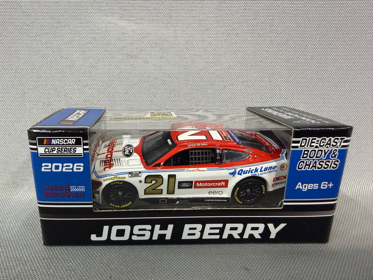 Josh Berry #21 2026 Motorcraft Anniversary Nascar 1/64 Diecast