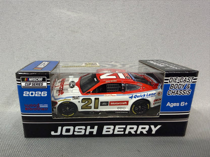 Josh Berry #21 2026 Motorcraft Anniversary Nascar 1/64 Diecast